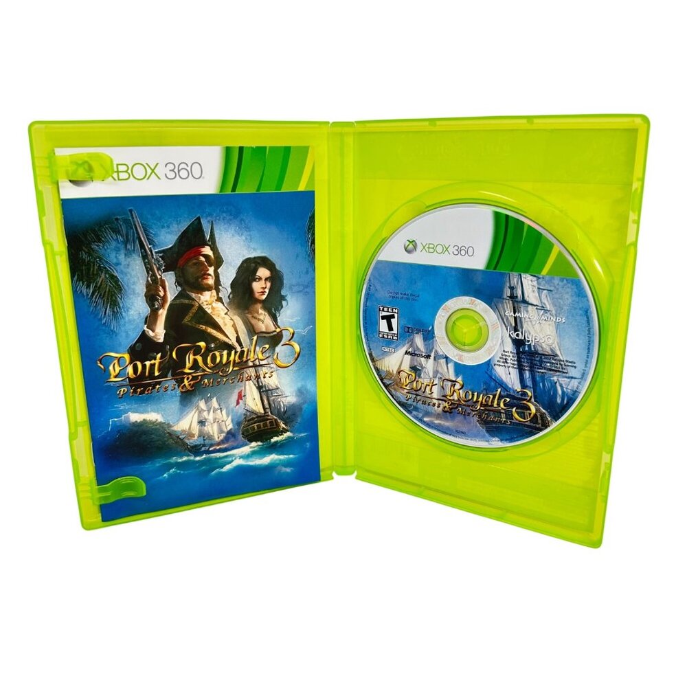 Port Royale 3 Pirates & Merchants - Xbox 360 - CIB - Tested/Works - Picture 3 of 4